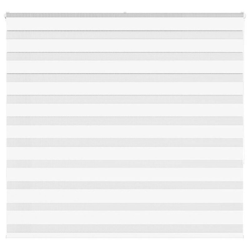 Store zbre blanc 160x150 cm largeur du tissu 155,9cm polyester