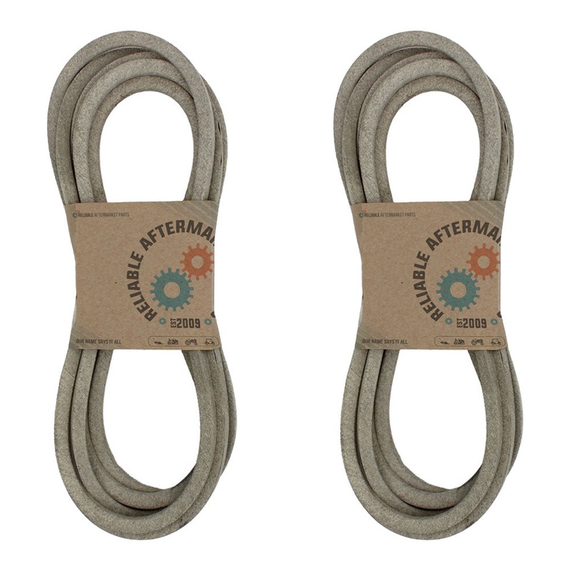 135-5777 Two Deck Belts Fits Exmark LAZER Z LZ-LP NEXT LAZER ASX LZ34KA726