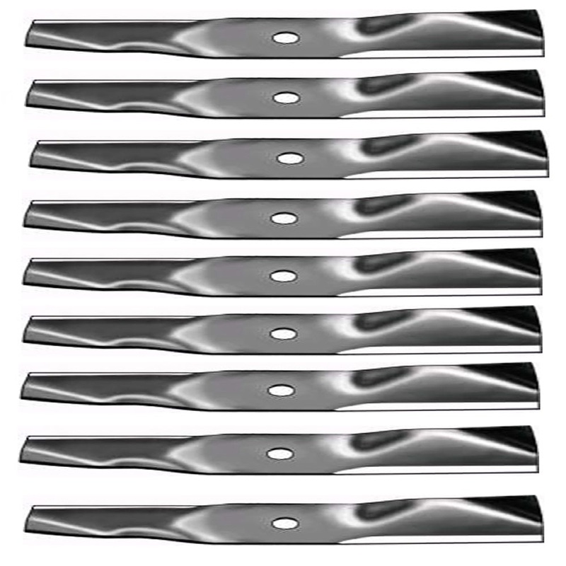 9 Pack Fits Gator G5 Blades for 54" Fits John Deere 325 335 345 425 445 455