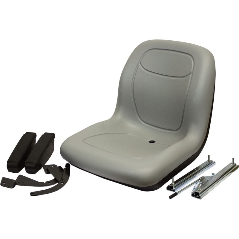 Gray Seat Fold Up Arm Rests for Gravely Ariens Fits Bobcat Bunton Country Clippe