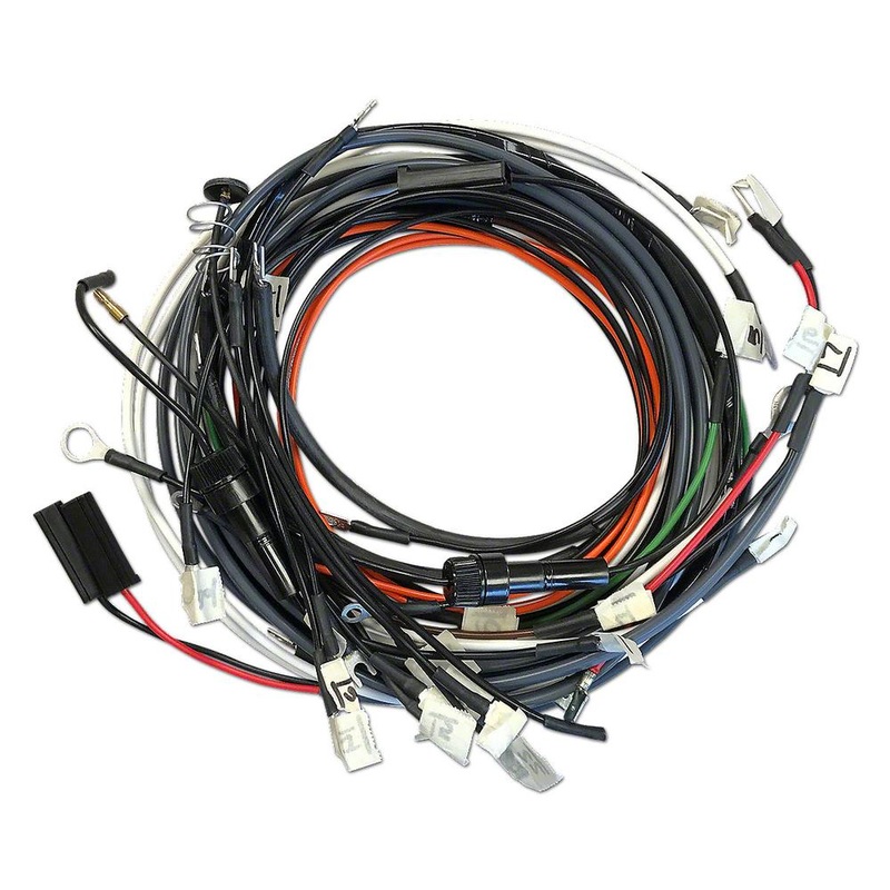 JDS3831 Restoration Quality Wiring Harness Fits John Deere