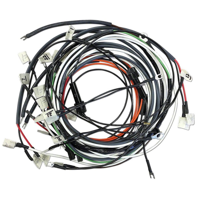 JDS3828 Restoration Quality Wiring Harness Fits John Deere