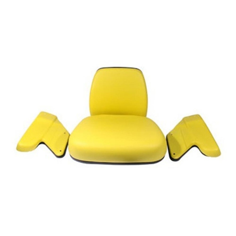 Seat Assembly Vinyl Yellow Fits John Deere 4440 4430 4250 4240 4050 7700 4040
