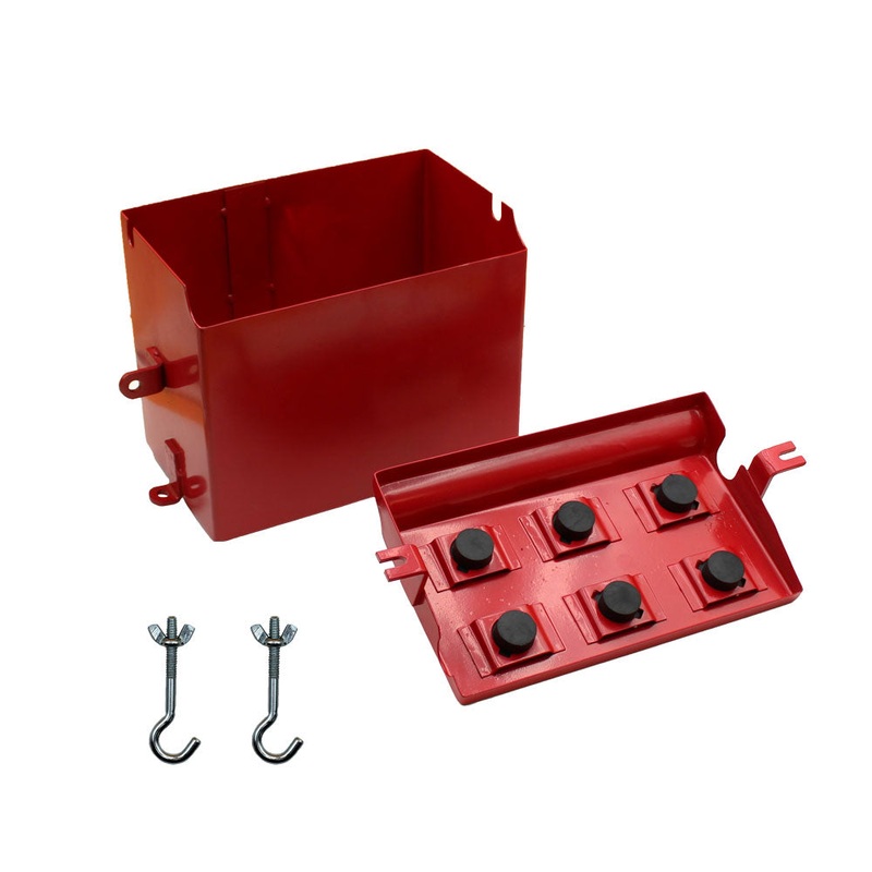 Tractor painted battery box to fit Deluxe Fits FARMALL IH Super M MD MV W6 WD