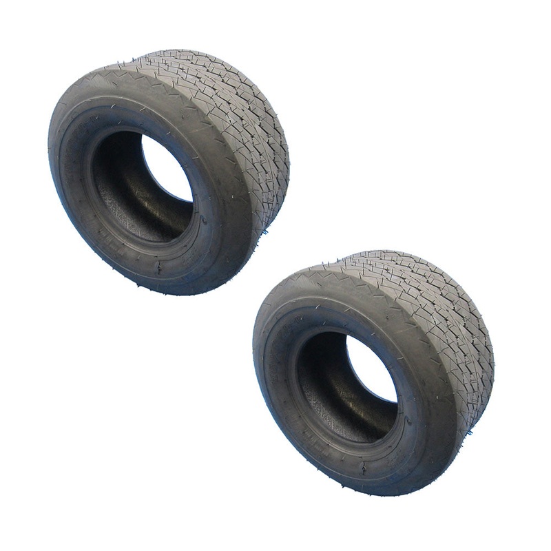 Set of 2 18x8.50-8 Sawtooth Tires Fits Yamaha Golf Carts. Fast Ship