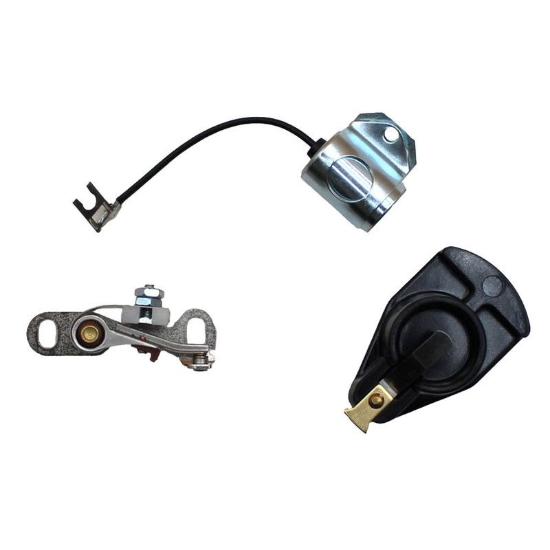Tractor Ignition Tune Up Kit - Rotor Condenser Points Fits Ford 600, 700, 800+