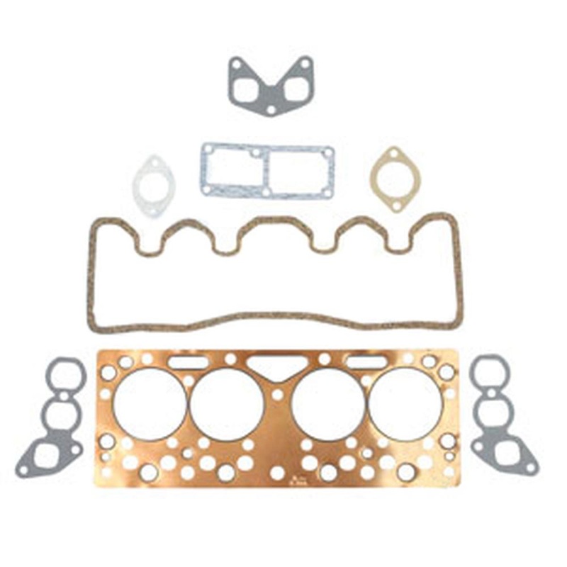 S.40587 Top Gasket Set - 4 Cyl. (23C, F35) Fits Massey Ferguson