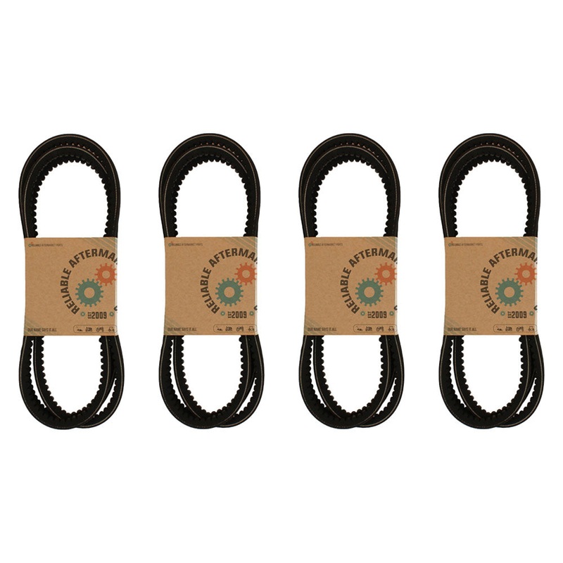 Set of 4 Drive Belt 5/8" x 114.9" Fits John Deere Disc Mower AE55671 83101791