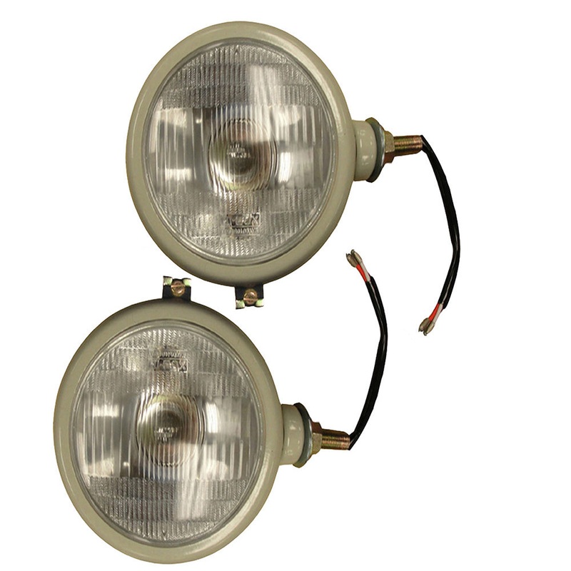 HEADLIGHT LAMP SET LH + RH 12V Fits Ford LIGHT 840 850 860 8N 9N NAA