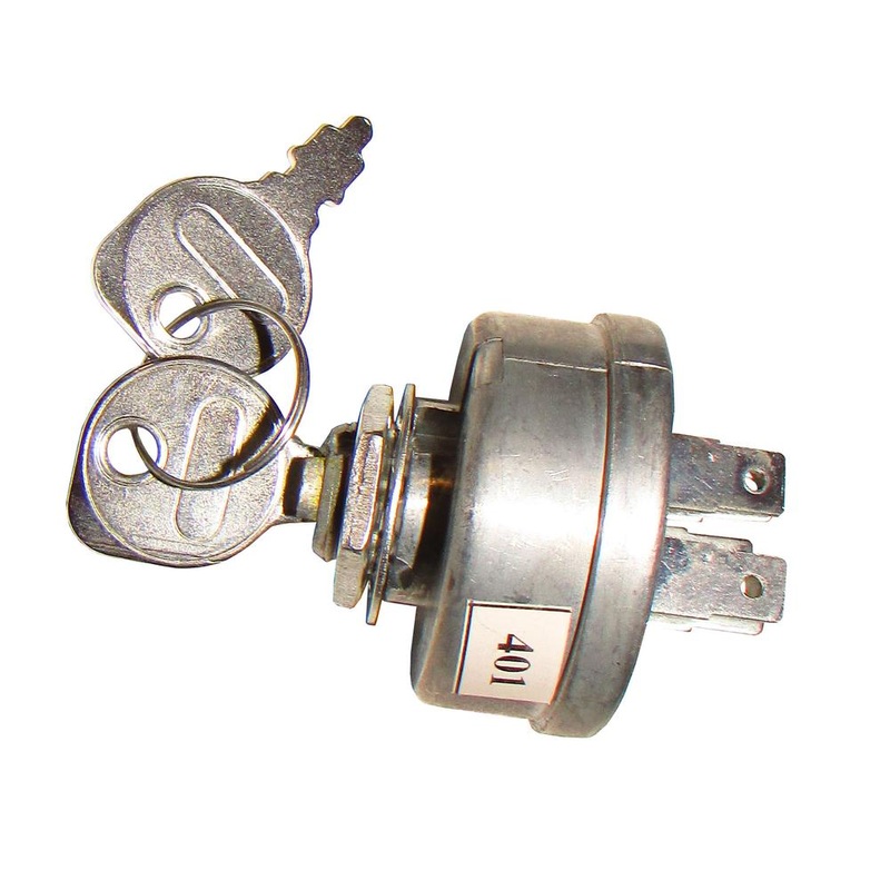 Ignition Starter Key Switch with 2 Keys for AM103286 Fits John Deere Fits JD Tra