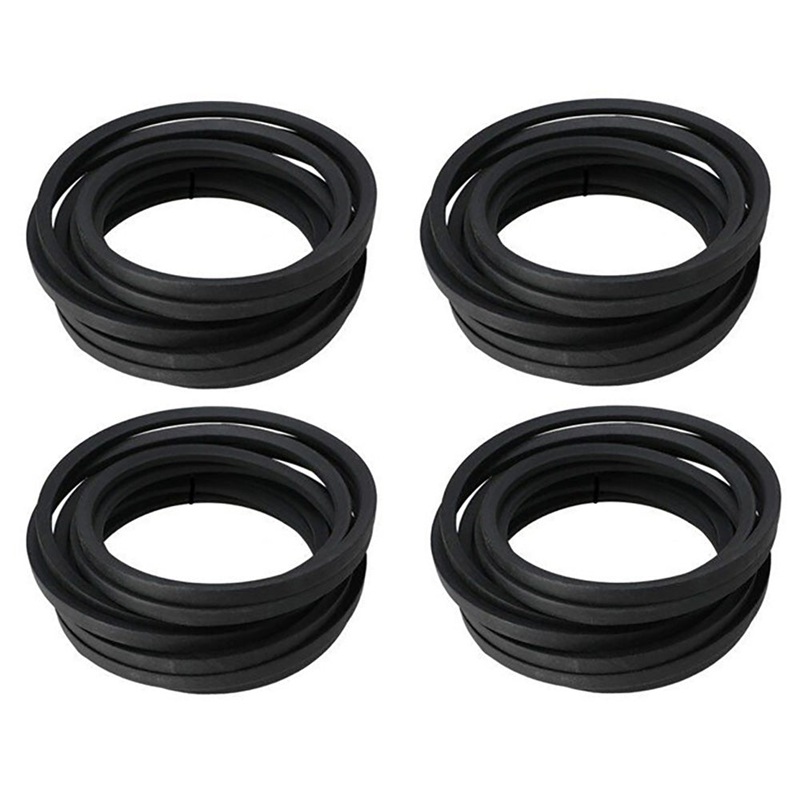 83101670 Set of Four Replacement Wrapped Belts Fits Kuhn Hay Cutting GMD55 GMD66