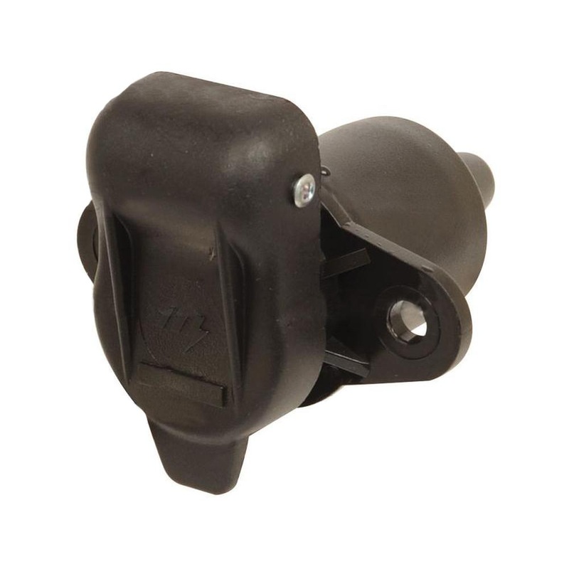 S.56375 3 Pin Auxiliary Socket w/ 2 Bolt Fixing Female Pin - Fits Case IH Models