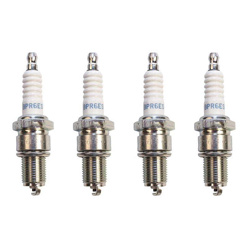 Fits Torch F7RTC Spark Plugs Fits Champion RN9YC Fits NGK BPR7ES (4 Pack) 7131