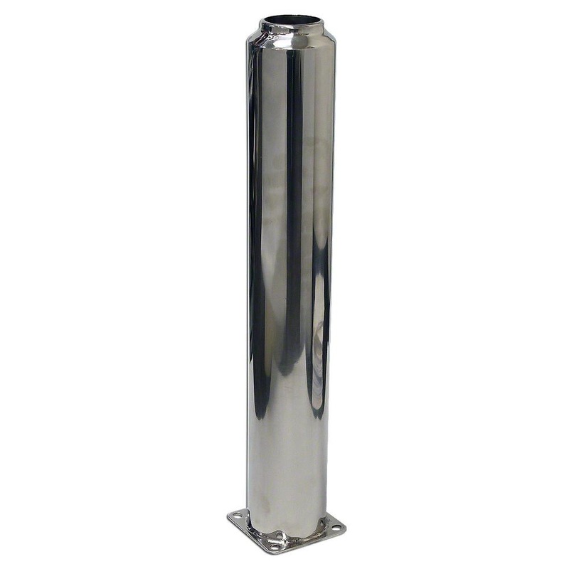 JDS2486 Stainless Steel Muffler Fits John Deere