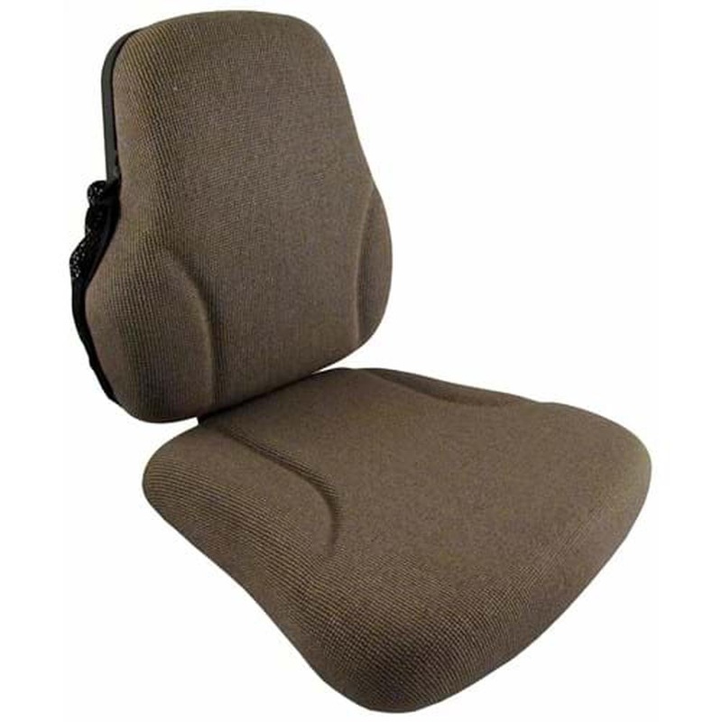 RE192707 Brown Fabric Side Kick Seat Fits John Deere 4720 4730 4830 4930 4940