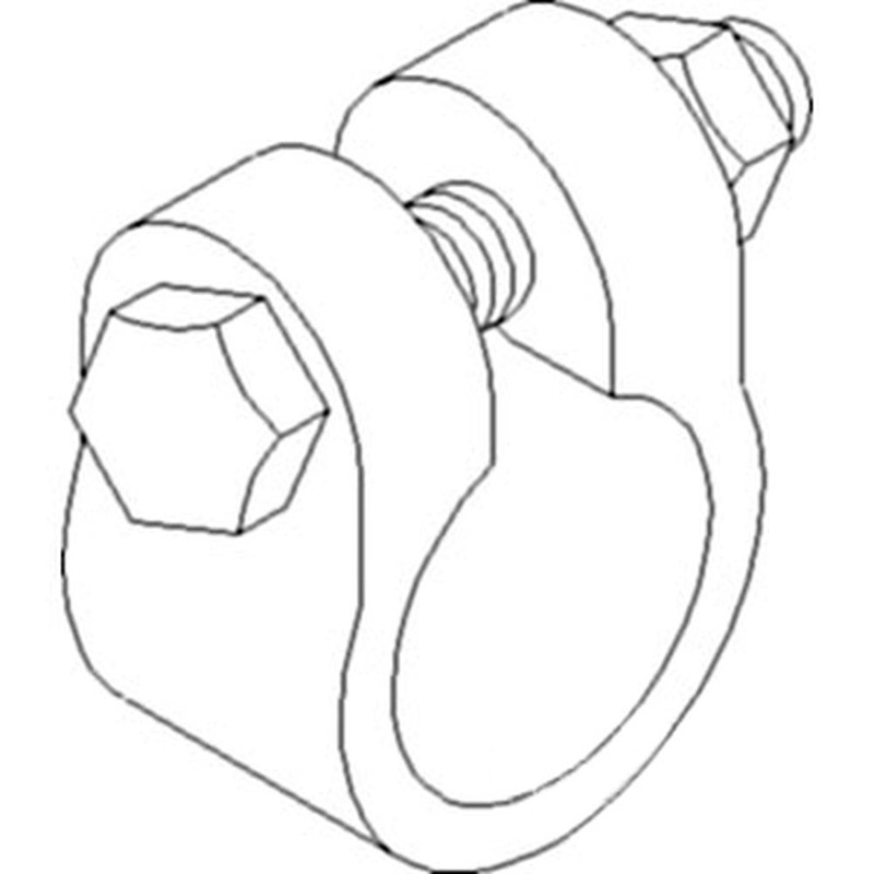 Tie Rod Clamp Fits 455 550 555 555A 555B 655 655A E6NN3287AA