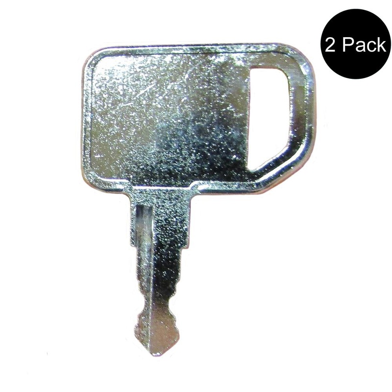 2 IGNITION KEYS Fits John Deere 3120 3203 3320 3520 3720 4044M 4044R 4049M