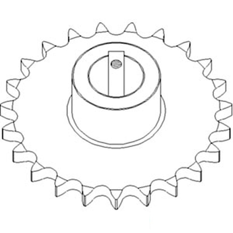 Clean Grain Elevator Sprocket - Upper Fits Case IH 7010 8010 9120 7120 8120