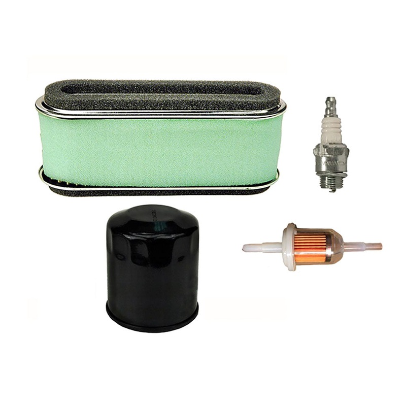 Tune Up Kit Air Oil Fuel Filters Fits John Deere 112L 160 165 Tractor AM101090