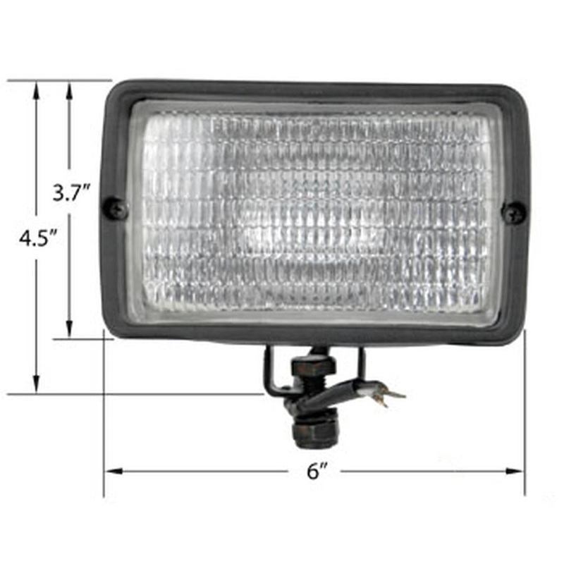 Universal Halogen Flood Lamp Assembly 3X5 12V