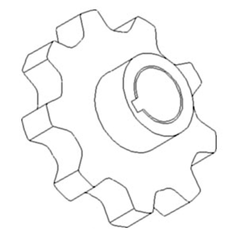 Clean Grain Head Drive Sprocket Fits 7010 7120 8010 8120 8230 9120 AFX8010 86998