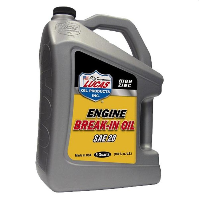 LUC10627 SAE 20 Engine Break-In Oil - 5 Quart Jug Fits Case-IH