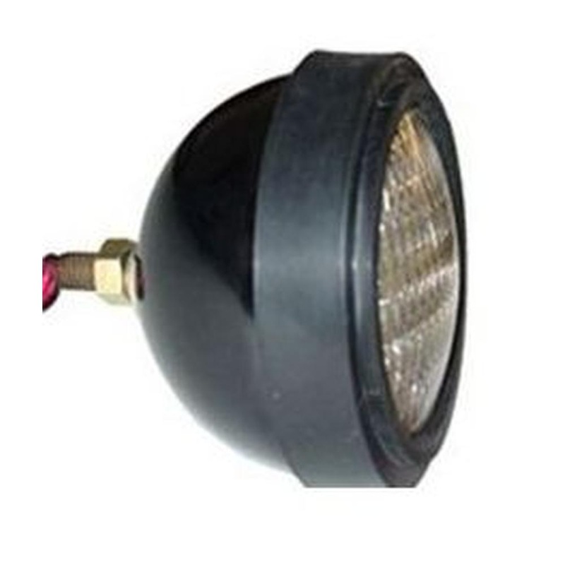 Sealed Beam Headlight Assembly - 12V Round Rear Stud Mount