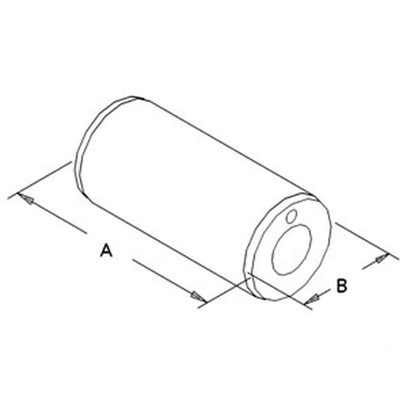 Front Pivot Pin Fits 4050 4055 4250 4255 4450 4455 4555 4560 4630 4640 4650 4755