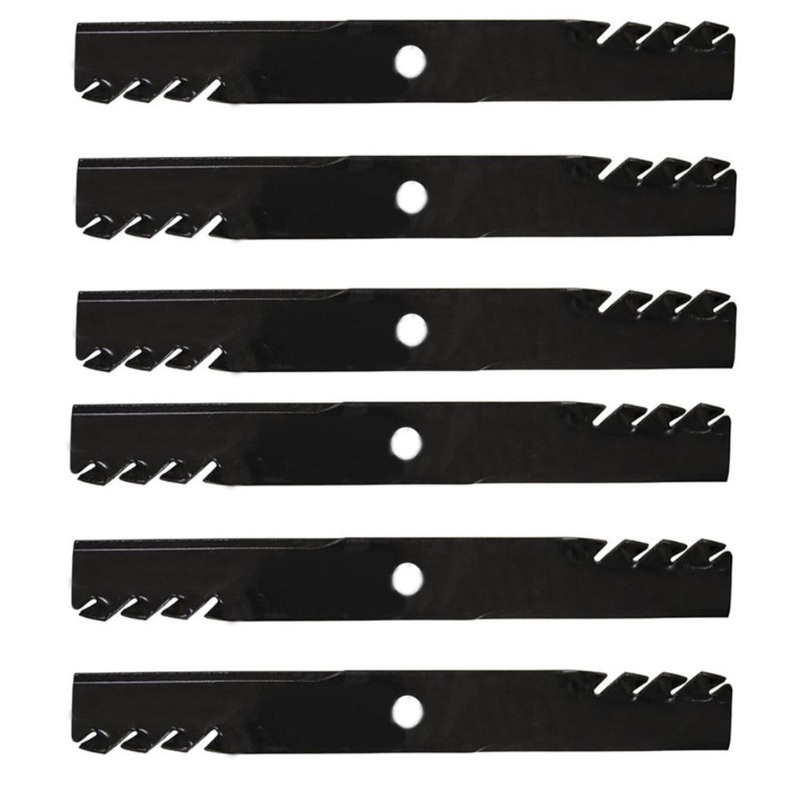 (6) Mower Blades Fits Exmark 103-6403-S 60" Deck Lazer Z S/N 540,000 & Higher