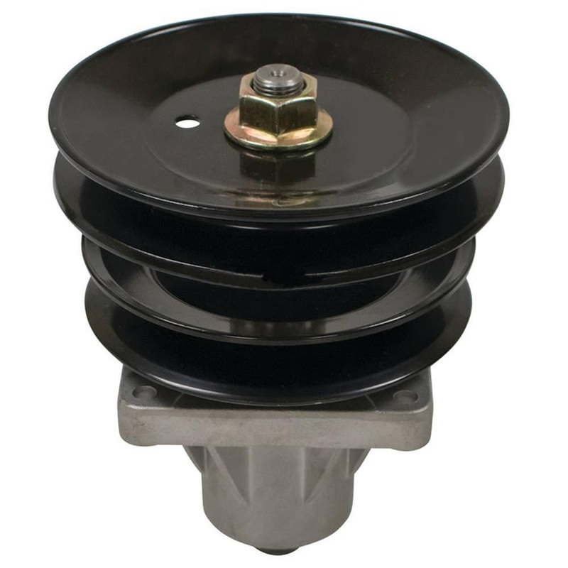 MTD 918-04134C Double Pulley and Spindle fits Troy Bilt 13AX60 with 46" Deck