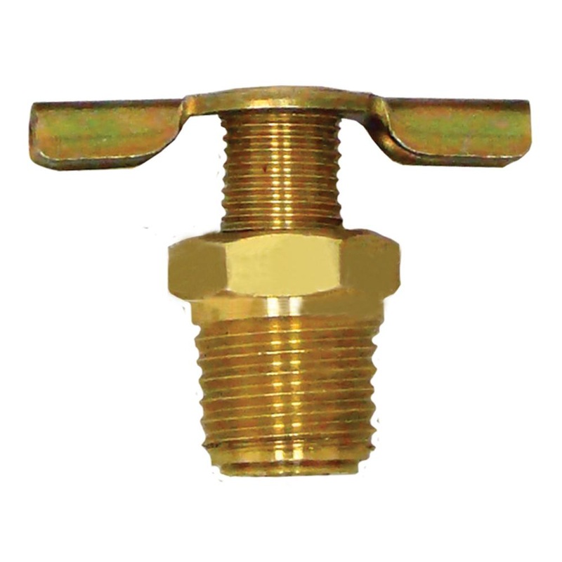 Z20300 Radiator Draincock, 1/4 Brass