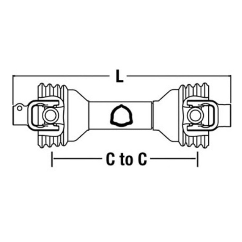 Driveline Fits 2101 HPHD PD15 RPHD CS34414