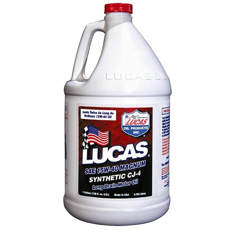 LUC10299 SAE 15W-40 CJ-4 Synthetic Motor Oil - 1 Gallon (Synthetic) Fits Case