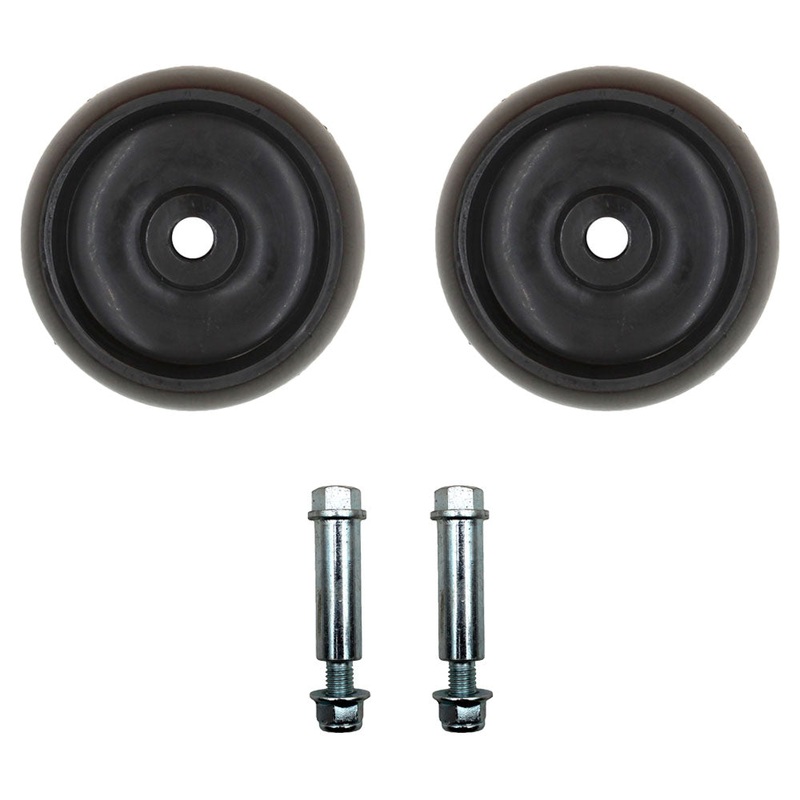 (2) New Replacement Deck Wheels W/ Bolts & Nuts Fits John Deere