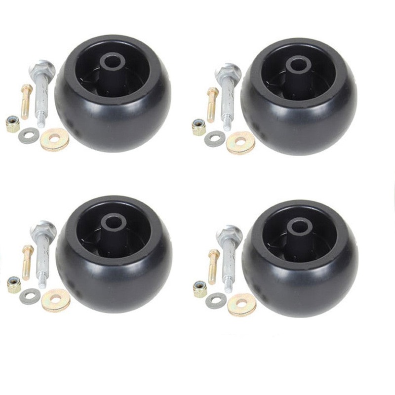 4 Wheels fit Fits Exmark 103-4051 Lazer Z AC AS XP XS Turf Ranger Tracer Deck
