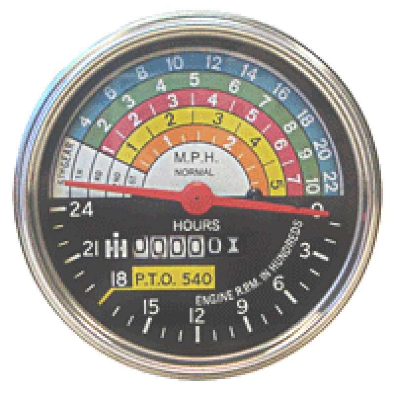 IHS176 460, 560 (Gas / Dsl) Tachometer Fits International