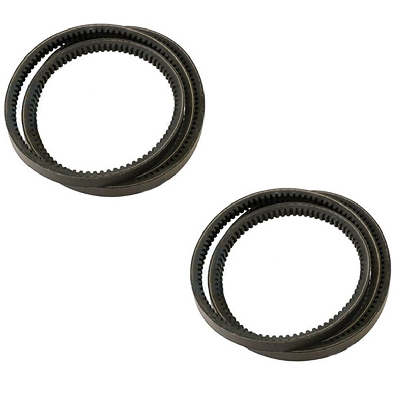 Set of Two 119-3321 Cogged Pump Drive Belts Fits Toro TimeCutter ZS5000 SS5000