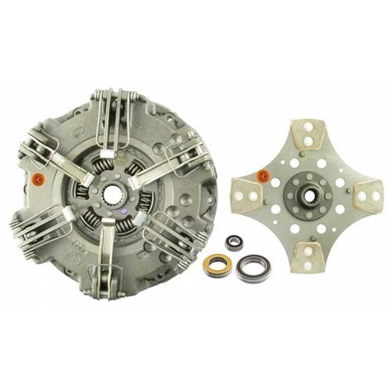R72534U2 KIT 11" Dual Stage Clutch Kit, w/ 4 Pad Disc & Bearings
