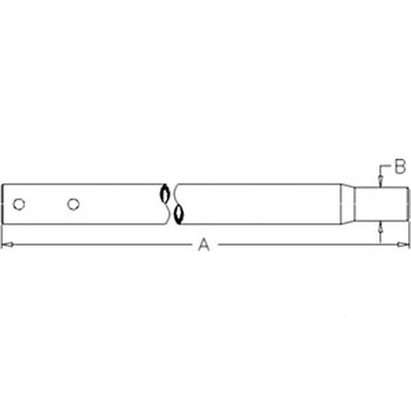 D8NN3B624BA Tie Rod Tube Fits Ford New Holland TW10 TW15 TW20 TW25 TW30 +