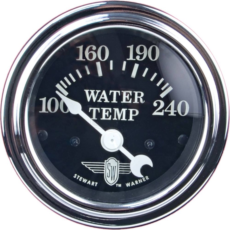 SWI-82478-JN Stewart Warner Instrument Water Temperature Gauge