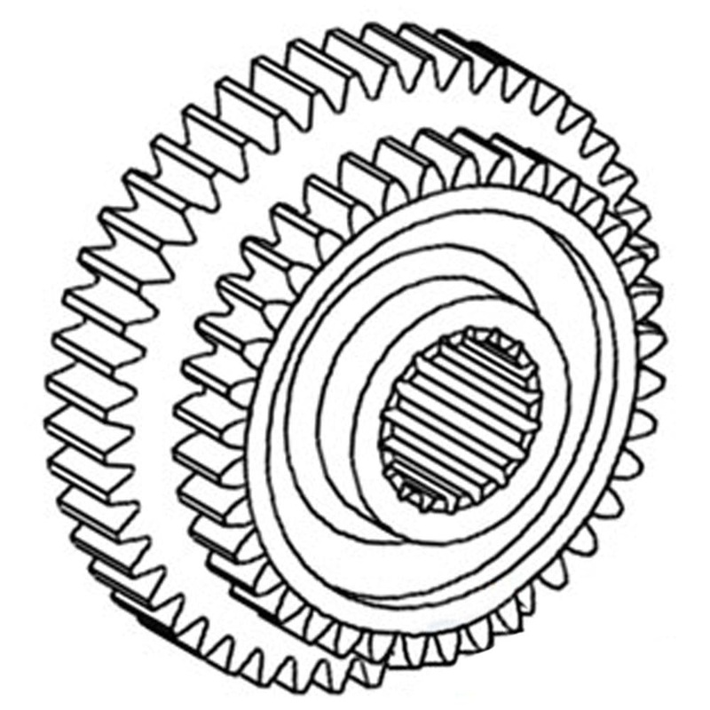 891904M1 New Mainshaft Transmission Gear Fits Massey Ferguson TO35 135 150 165 +