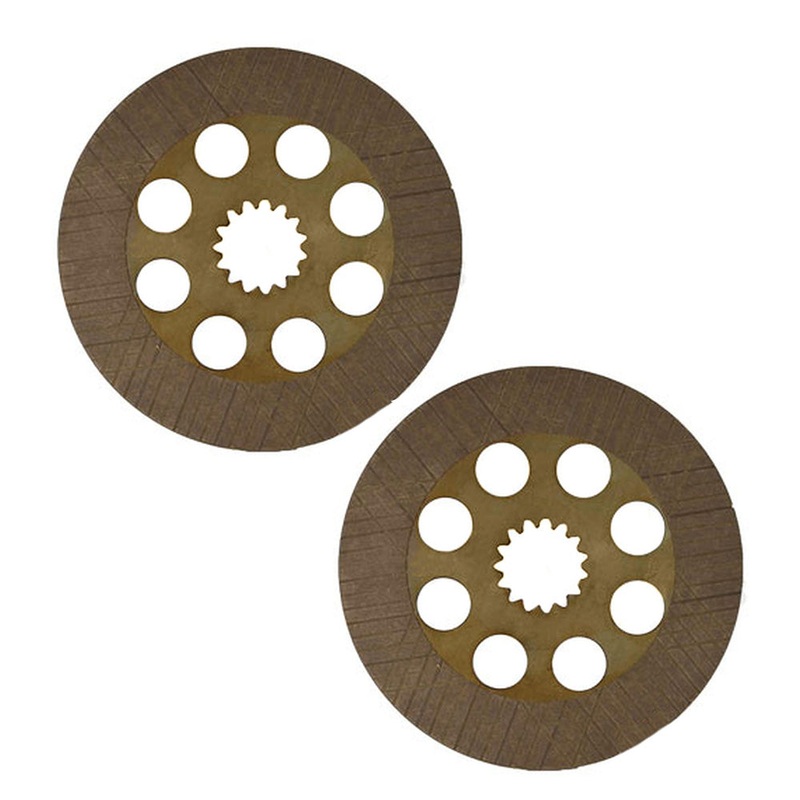 2 SERVICE BRAKE DISCS Fits John Deere Fits JD 310E 310G 310SE 310SG 315SE
