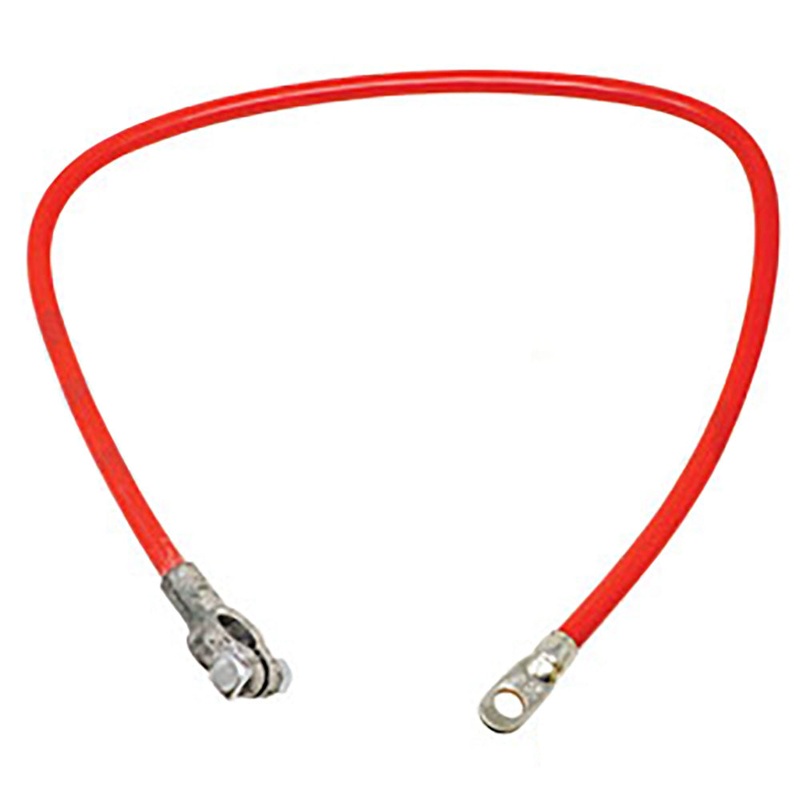 Battery Cable - 34" - Red 2 Gauge Fits Ford 2000 3000 D1NN14301B C7NN14301C