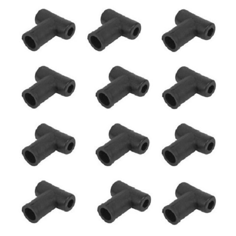 Fuel Injection Return T Boot - 12 Pack Fits John Deere 4230 4430 T23425