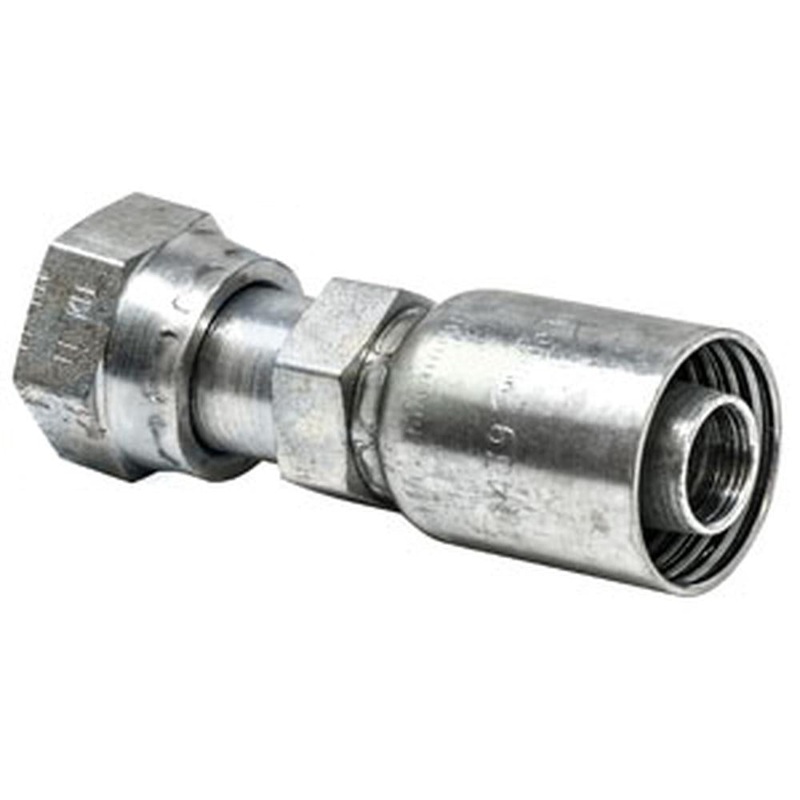 A-FFXT-12-12-AI (HC-FFXT) Female Seal Lok - Swivel - Straight - Long