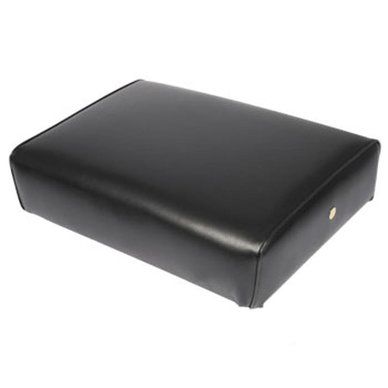 Seat Cushion Bottom - Wood Backed Vinyl Black Fits International 300 363220R91
