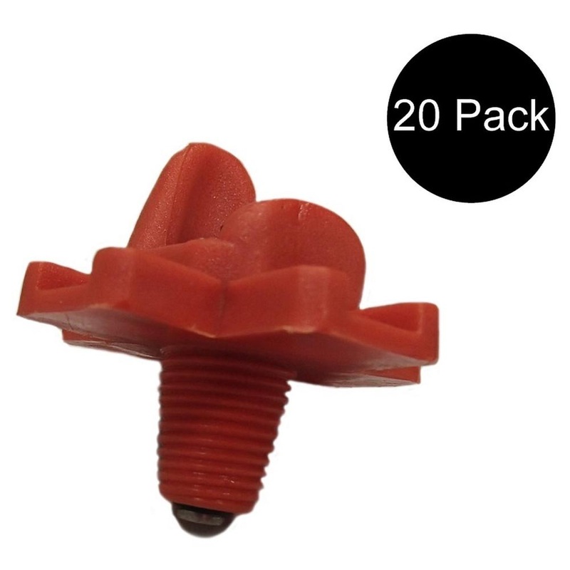 20; Horizontal Mount Chicken Waterer Screw In Poultry Nipple Water Drinker