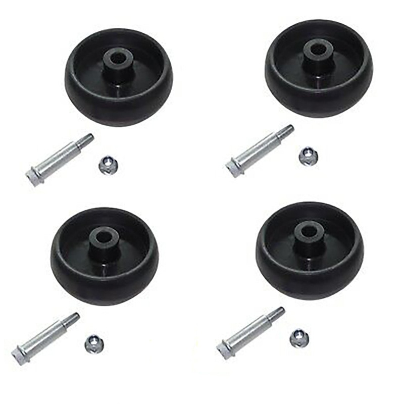GX10168 Set of Four (4) Deck Wheels Bolts & Nuts Fits 14M7400 GX21012 GX10168