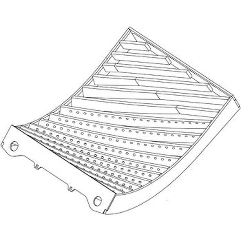 86976414HB New RH Corn & Soybean Concave Fits Case-IH Combine Models 7010 +