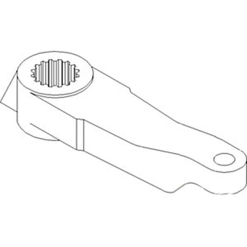 71785SAL LH Steering Arm for TAPER-LOK Spindle Fits Case-IH Tractor Models